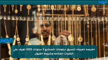 «فرصة ذهبية» تنسيق دبلومات الصنايع 3 سنوات 2025 تعرف على الكليات المتاحة وشروط القبول